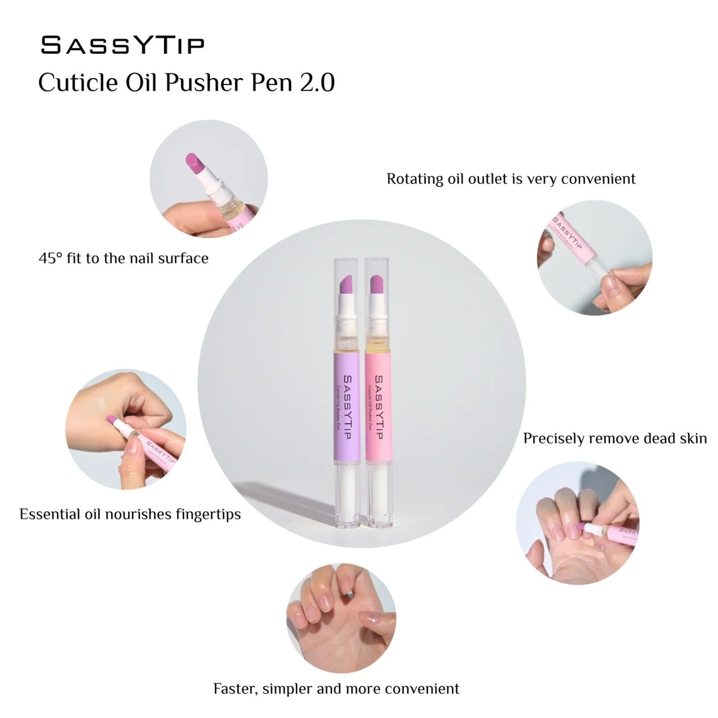 Cuticle Pusher & Oil Nail pen