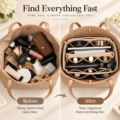 Tote Bag storage Organizer