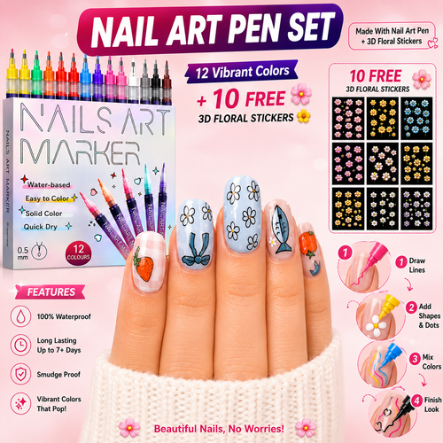 Nail Art Pen Box