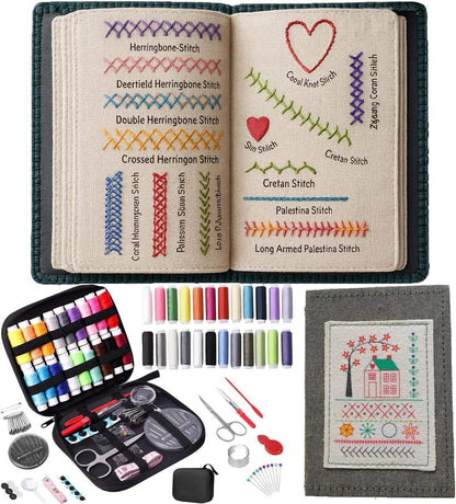 📖✨ Handmade Embroidery Stitch Book ✨📖